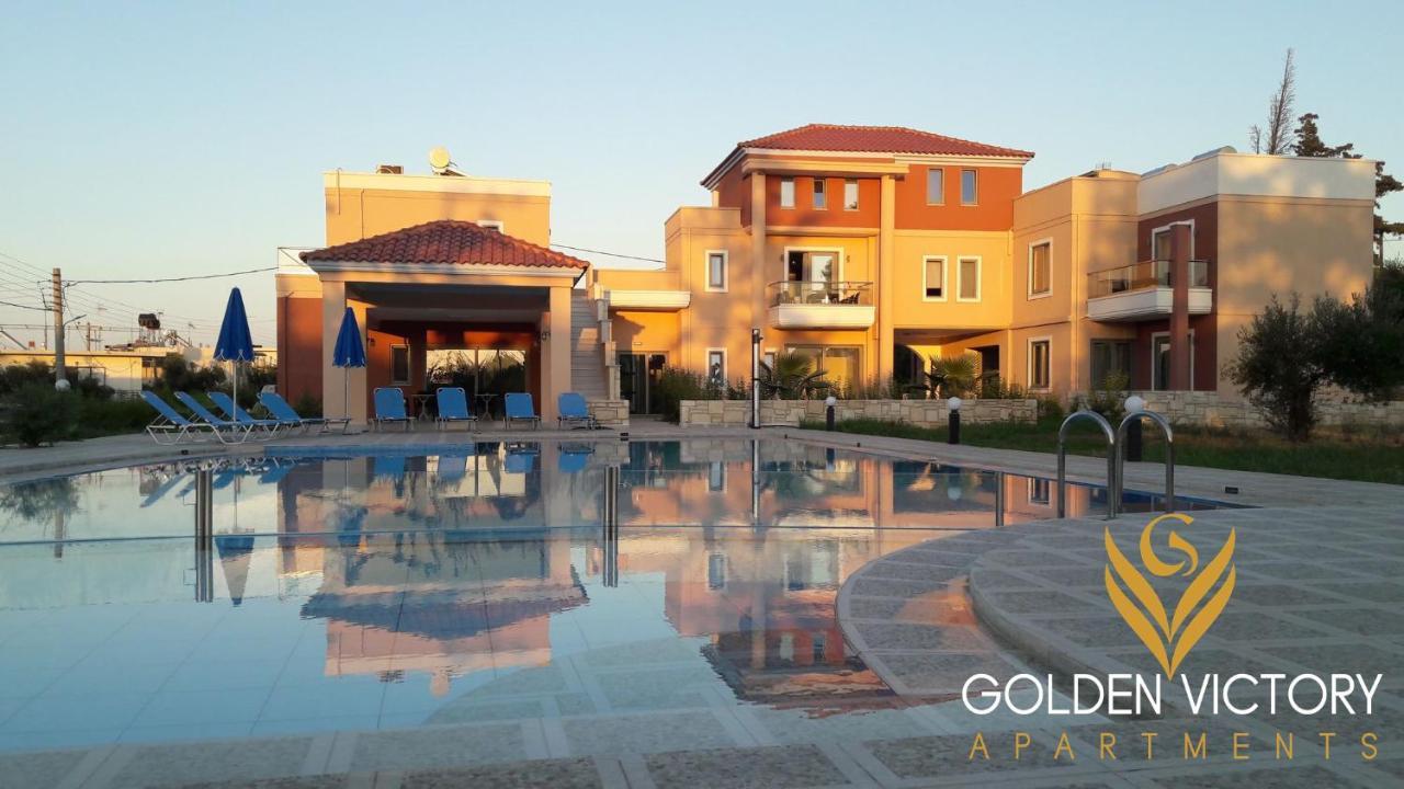 Golden Victory Aparthotel Agia Marina Екстериор снимка